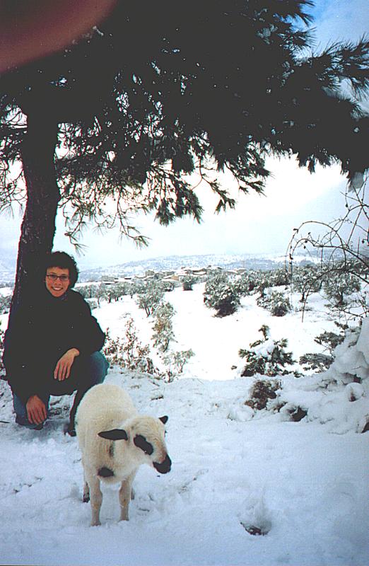 Sant Mart� amb dues senyores