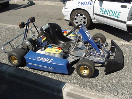 El kart elèctric de C-velec
